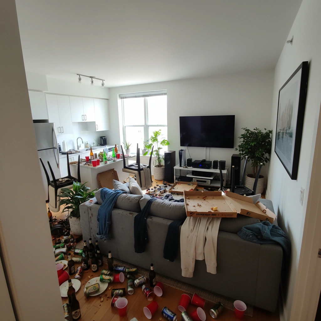 Утро после вечеринки