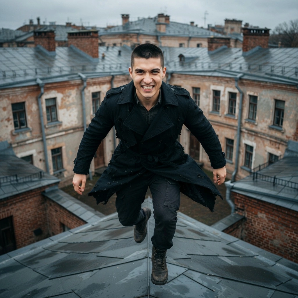 Побег над крышами