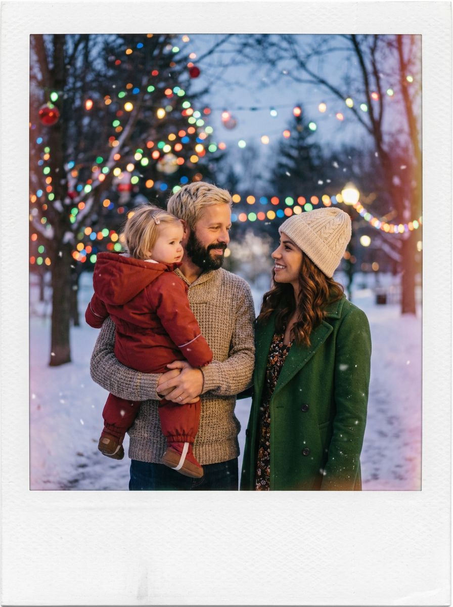 Рождественский Полароид