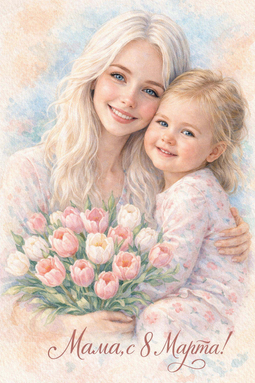 Весенняя открытка