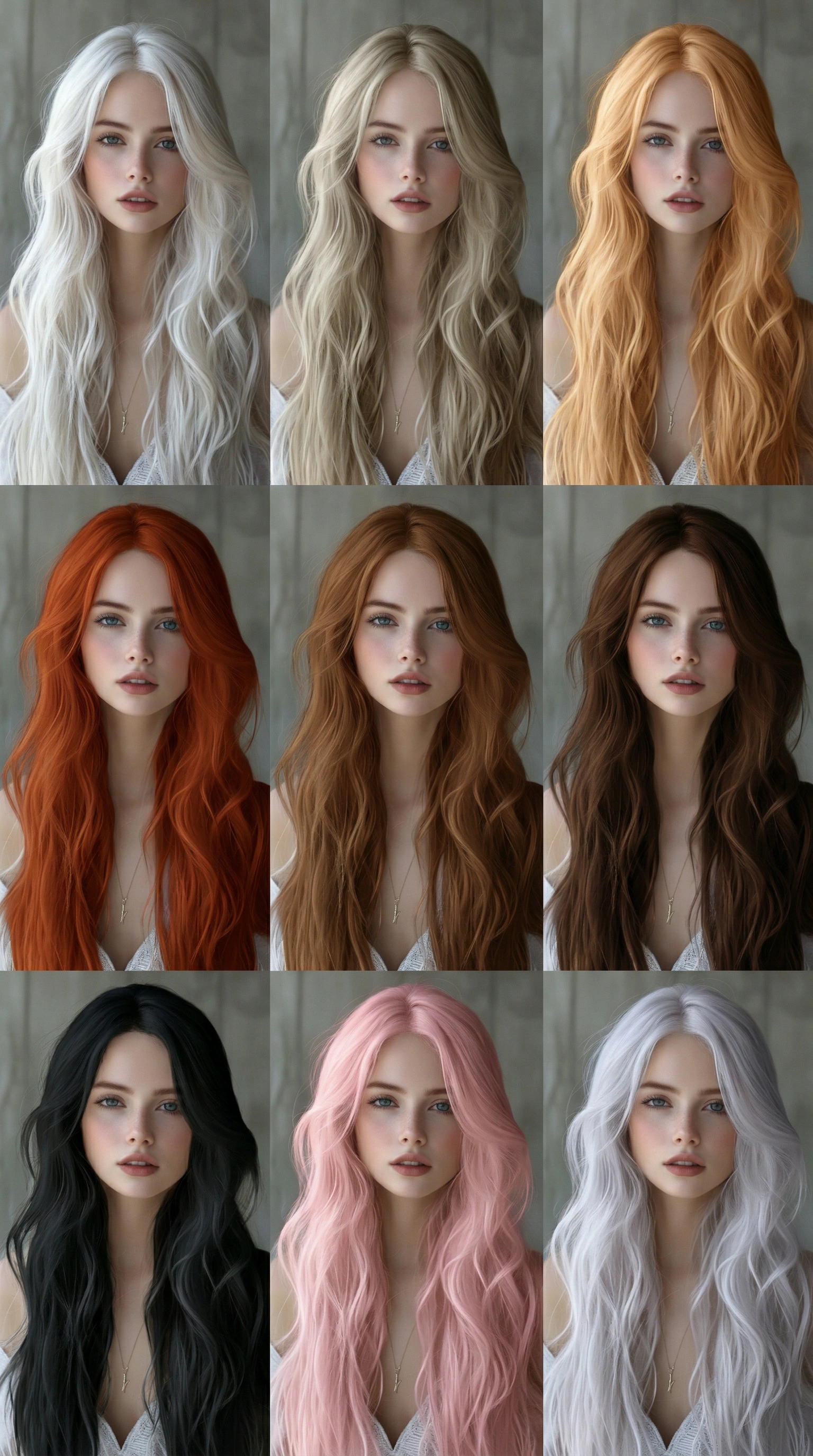 Палитра оттенков