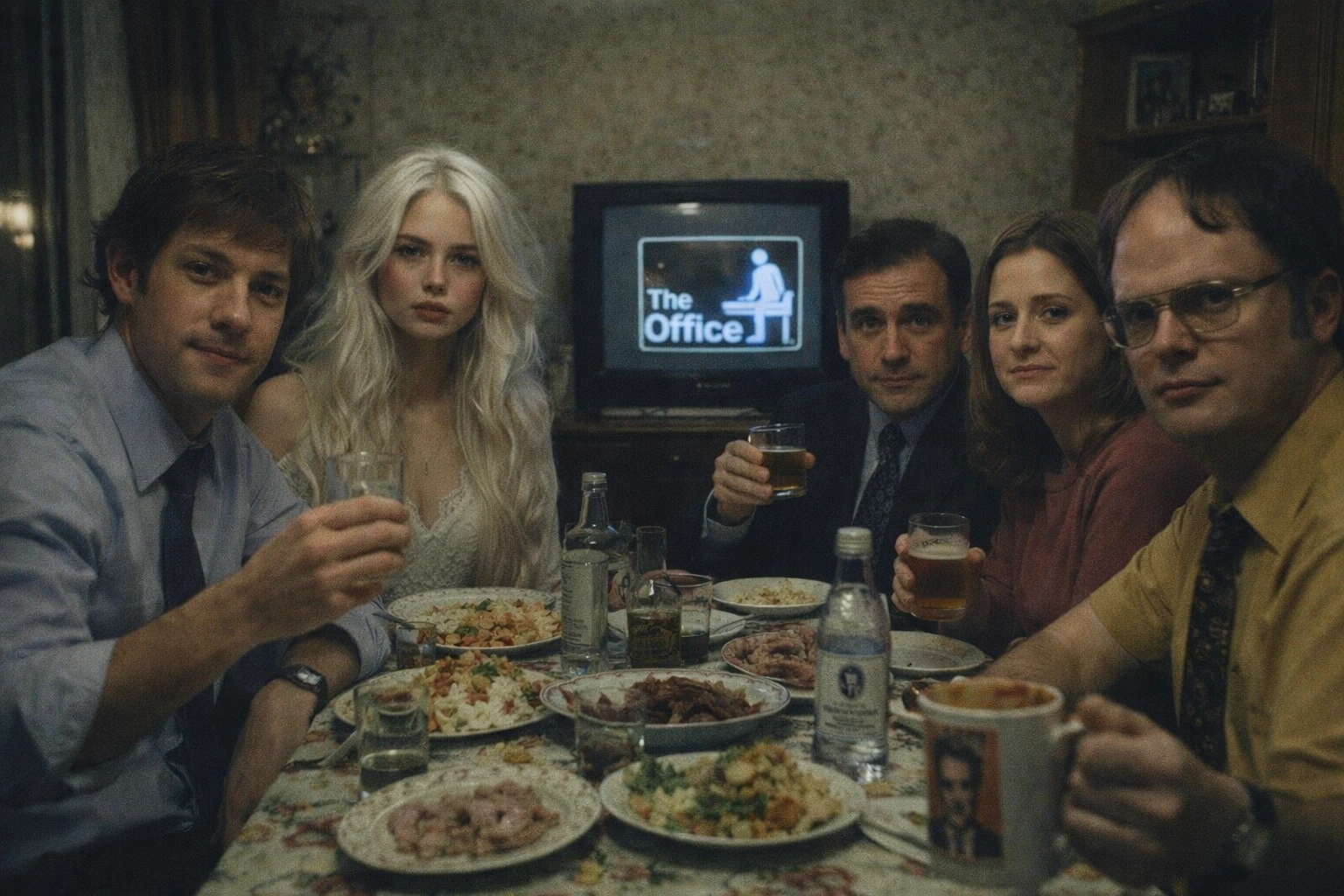 С героями любимого сериала